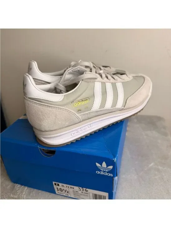 Adidas SL 72 RS Sneakers – Men’s 13 Lightweight – Light Grey & White – NIB - Picture 4 of 9